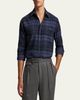 Ralph Lauren Purple Label Plaid Twill Shirt - 4