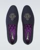 Ralph Lauren Purple Label Ralph Lauren Purple Label Alonzo embroidered linen loafers - 3