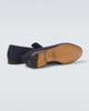 Ralph Lauren Purple Label Ralph Lauren Purple Label Alonzo embroidered linen loafers - 6