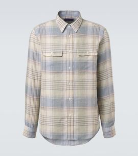 Ralph Lauren Purple Label Ralph Lauren Purple Label Plaid linen shirt