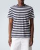 Ralph Lauren Purple Label Ralph Lauren Purple Label Striped cotton lisle and piquÃ© T-shirt - 3