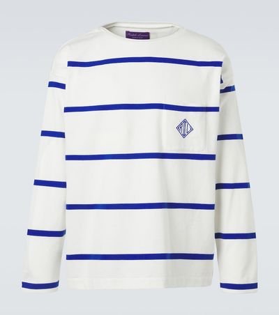 Ralph Lauren Purple Label Ralph Lauren Purple Label Striped cotton T-shirt