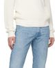 Ralph Lauren Purple Label Ralph Lauren Purple Label White Silk Linen Polo Sweater - 4