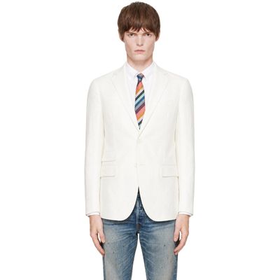 Ralph Lauren Purple Label Ralph Lauren Purple Label White Sportcoat Blazer