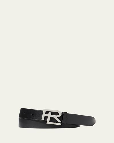Ralph Lauren Purple Label RL Vachetta Leather Belt