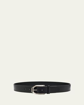 Ralph Lauren Purple Label Welington Leather Belt