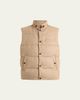Ralph Lauren Purple Label Whitwell Plaid Wool Down Vest - 1