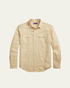 Ralph Lauren Purple Label Windowpane Shirt