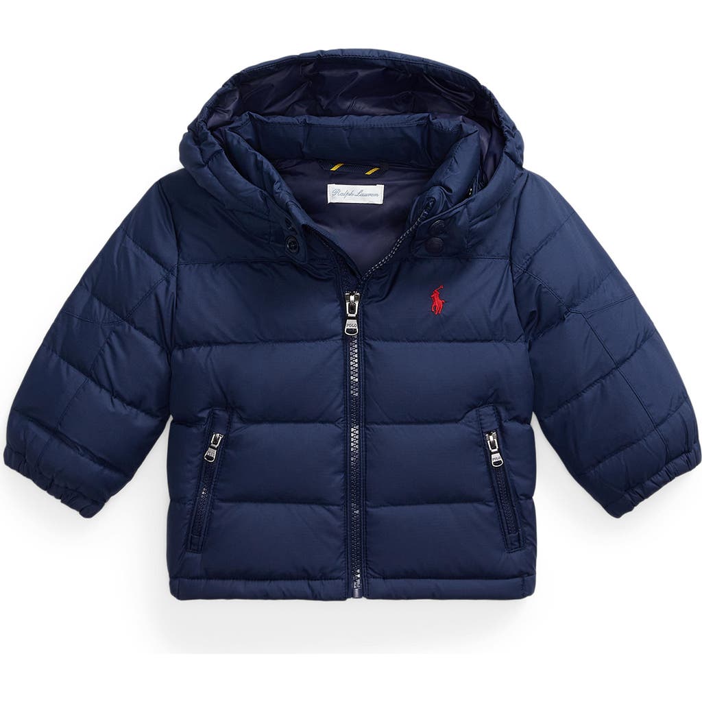 Ralph Lauren - 650 Fill Power Down Puffer Coat with Removable Hood