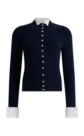 Ralph Lauren Ralph Lauren Cableknit SilkCashmere Cardigan