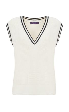 Ralph Lauren Ralph Lauren CottonSilk Sweater Vest