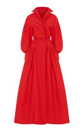 Ralph Lauren Ralph Lauren Daley CottonBlend Maxi Shirt Dress