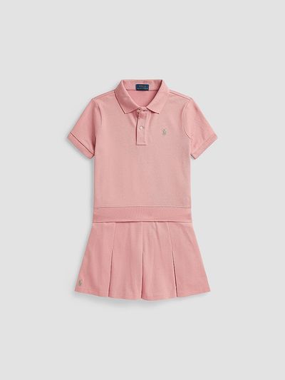 Ralph Lauren Ralph Lauren Girl's Little Girl's & Girl's Stretch-Cotton Polo & Skort Set