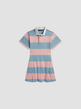 Ralph Lauren Ralph Lauren Girl's Little Girl's & Girl's Striped Cotton Jersey Polo Minidress