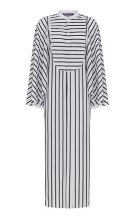 Ralph Lauren Ralph Lauren Juliana Cotton Midi Blouson Dress