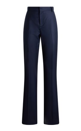 Ralph Lauren Ralph Lauren Macy LowRise Wool StraightLeg Pants