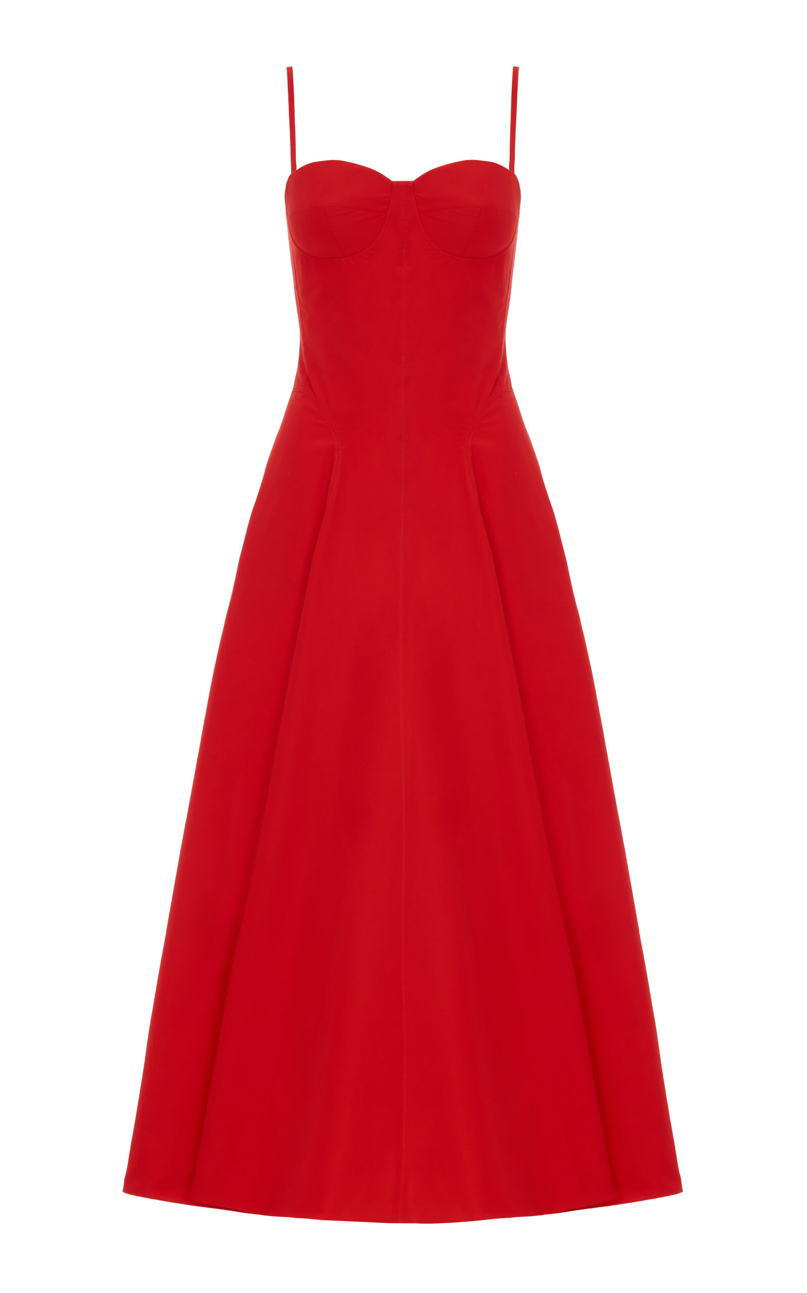 Ralph Lauren Ralph Lauren Marigot CottonBlend Bustier Midi Dress