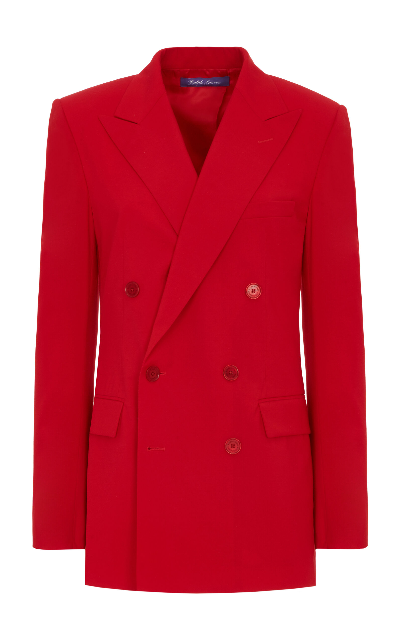 Ralph Lauren Ralph Lauren Ramona Stretch WoolBlend DoubleBreasted Blazer