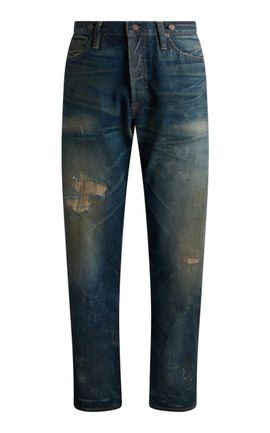 Ralph Lauren Ralph Lauren Stevie LowRise Denim StraightLeg Jeans