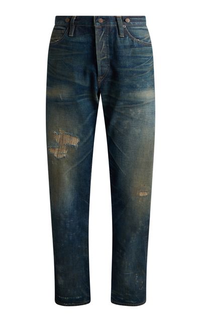 Ralph Lauren Ralph Lauren Stevie LowRise Denim StraightLeg Jeans
