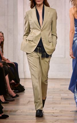 Ralph Lauren Ralph Lauren Wardell MidRise WoolBlend StraightLeg Pants