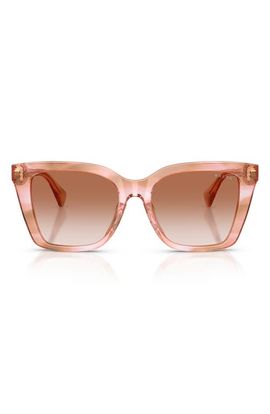RALPH RALPH 53mm Square Sunglasses