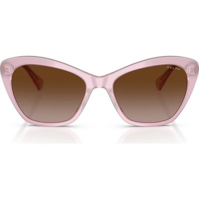 RALPH RALPH 55mm Gradient Butterfly Sunglasses