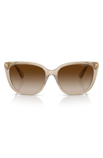 RALPH RALPH 56mm Butterfly Sunglasses