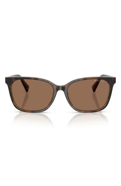 RALPH RALPH 56mm Gradient Square Sunglasses