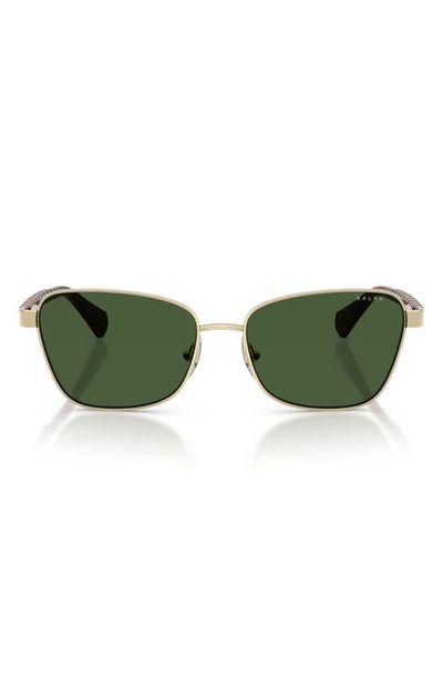 RALPH RALPH 56mm Oversize Gradient Irregular Sunglasses