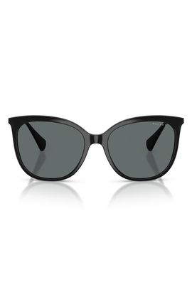 RALPH RALPH 56mm Polarized Butterfly Sunglasses