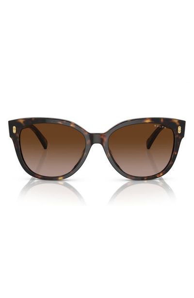 RALPH RALPH RA5305U 56mm Gradient Cat Eye Sunglasses