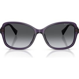 RALPH RALPH RA5351U 57mm Polarized Square Sunglasses