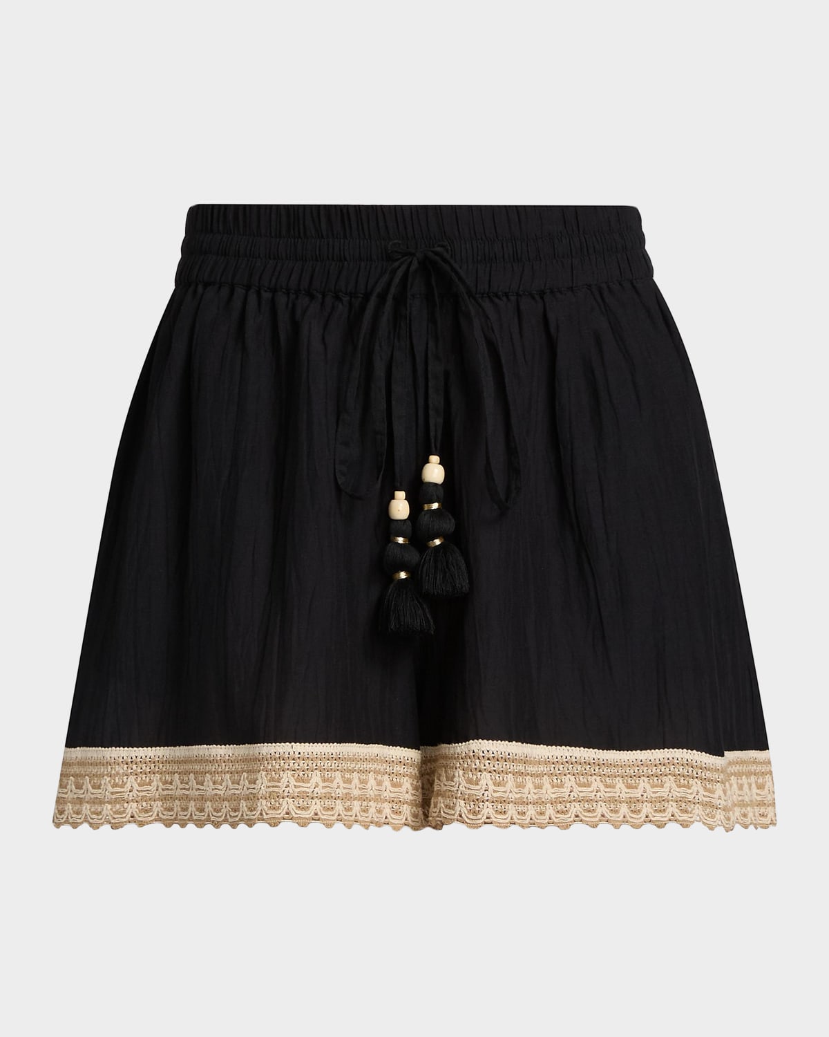 Ramy Brook Adrienne Cotton Cover-Up Shorts