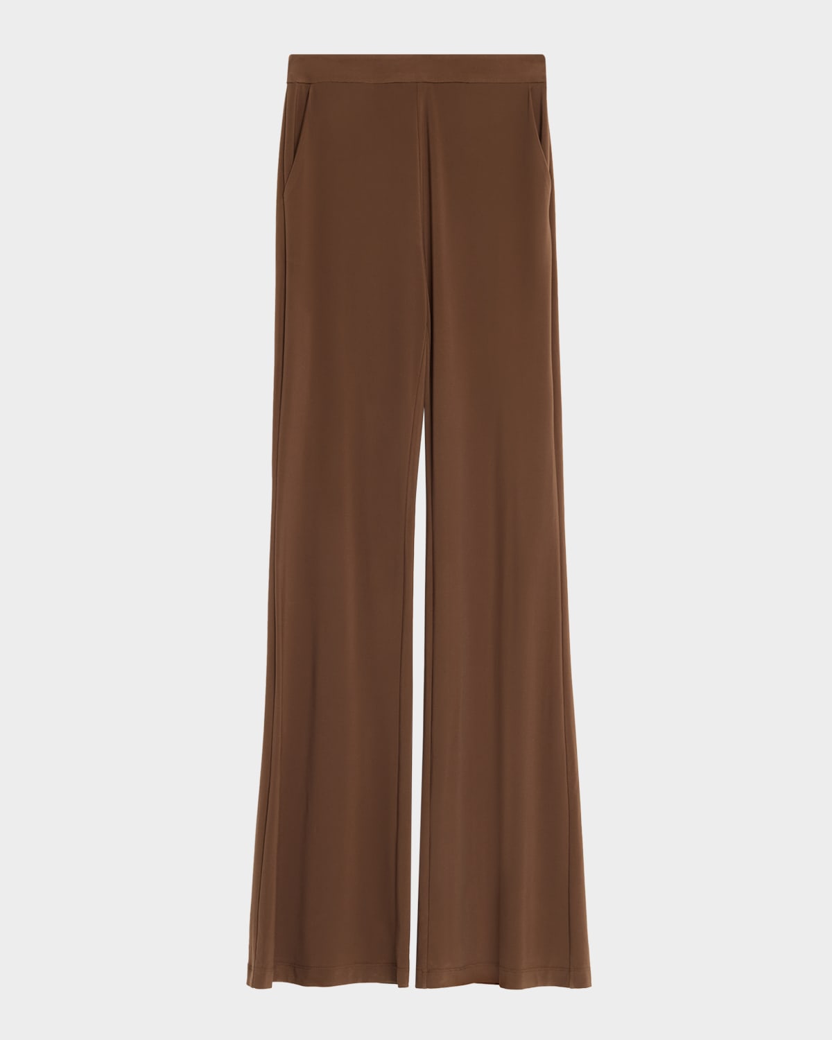 Ramy Brook Amberly Satin Straight-Leg Pants