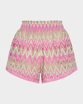 Ramy Brook Analisa Zig-Zag Knit Shorts