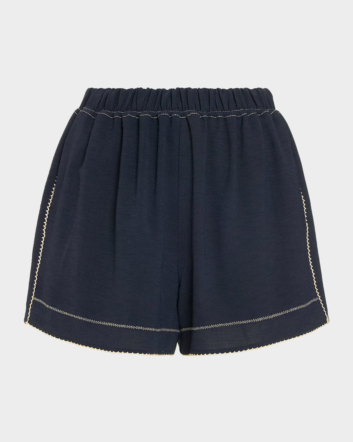 Ramy Brook Anaya Embroidered Shorts
