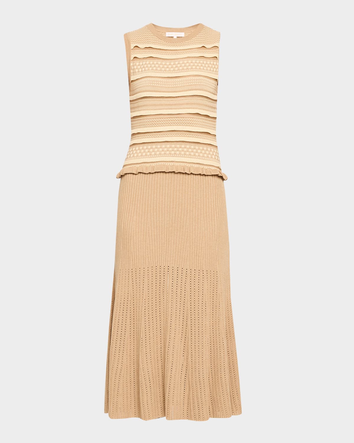 Ramy Brook Annie Compact Knit Midi Dress