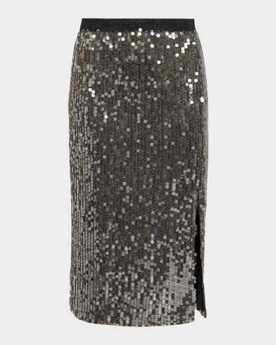 Ramy Brook Annita Sequin Midi Skirt