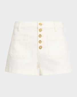 Ramy Brook Cindy Denim Mini Shorts