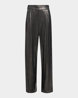 Ramy Brook Eden Draped Metallic Jumpsuit