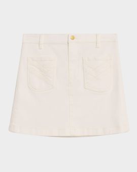Ramy Brook Eileen Denim Mini Skirt