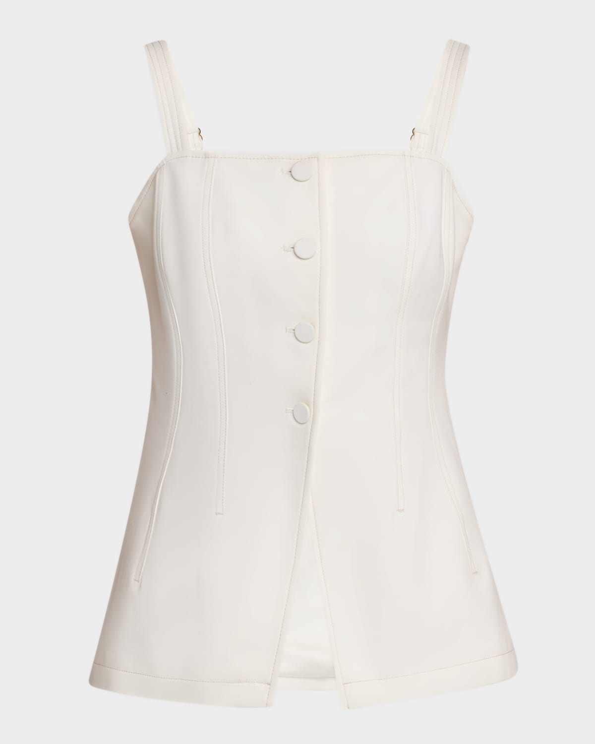 Ramy Brook Elana Sleeveless Denim Top