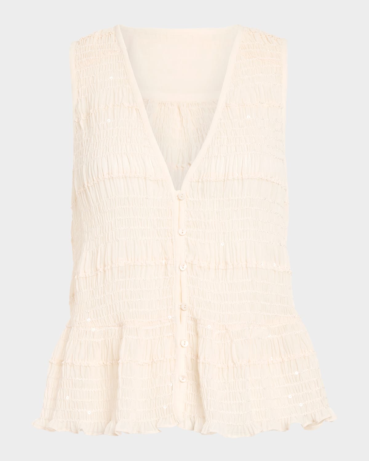 Ramy Brook Elise Embellished Tank Top