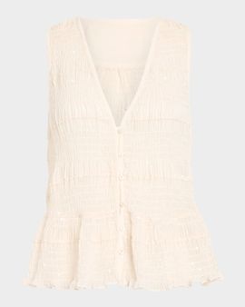 Ramy Brook Elise Embellished Tank Top