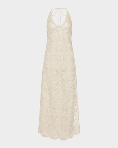 Ramy Brook Eve Crochet Cotton Coverup Maxi Dress