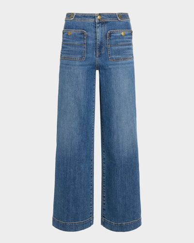 Ramy Brook Gemma Mid-Rise Cropped Jeans