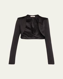 Ramy Brook Gia Long-Sleeve Capelet