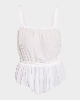 Ramy Brook Giorgia Peplum Tank Top