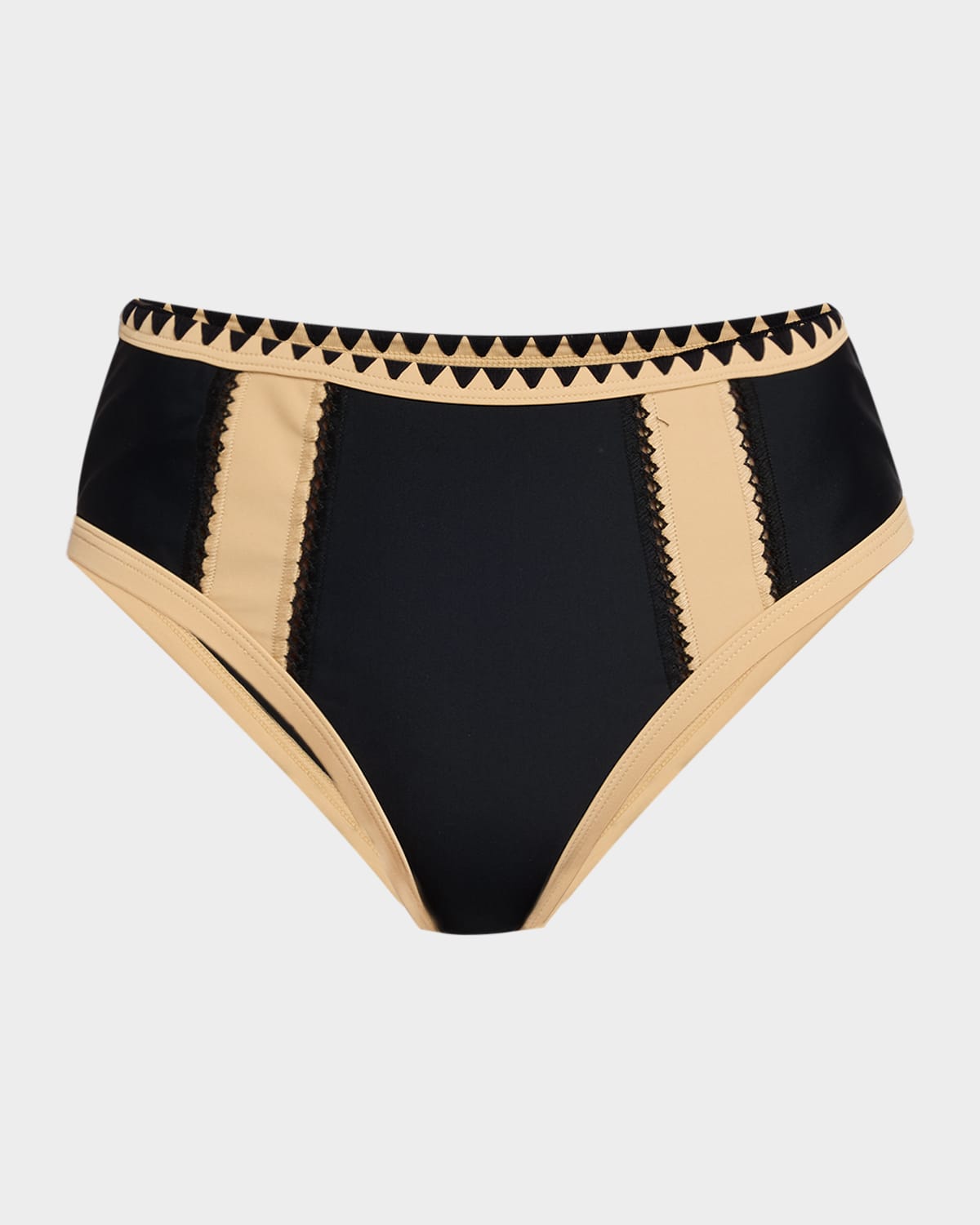 Ramy Brook Mallory High-Waist Bikini Bottoms